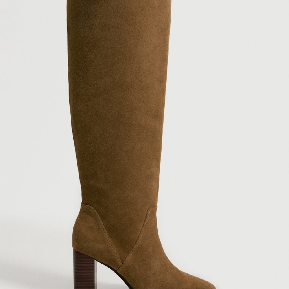 Women Shoes, Leather boots with tall leg - Picture 5 of 5